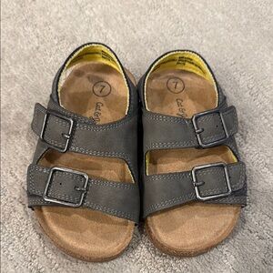 Cat & Jack Charcoal Kids Sandals